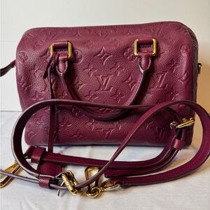 Louis Vuitton Speedy 25 Bandouliere Empreinte